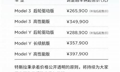 特斯拉降幅近10万元,特斯拉最终会降到多少钱