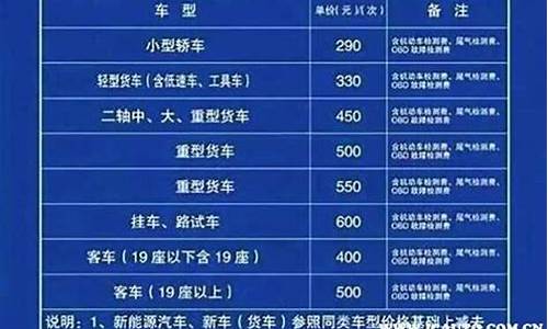 东莞汽车年检费用收费标准2023,东莞汽车年检费用收费标准2023年