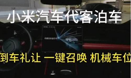 小米进入电动汽车-小米汽车有紧急避让功能吗为什么